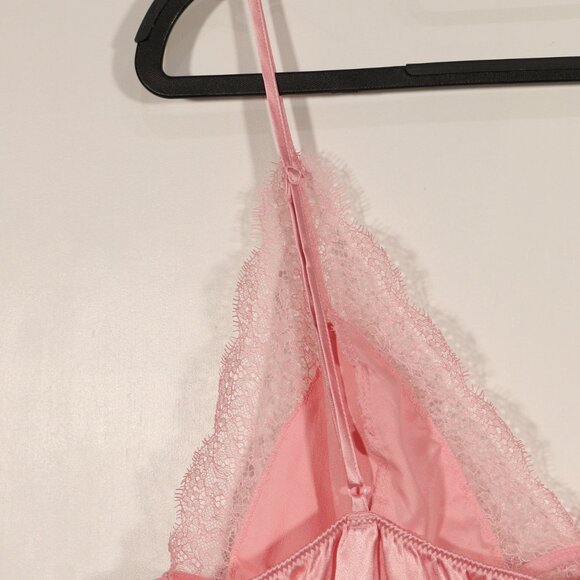 NWOT Victoria Secret Pink Lace Cami Size XL - Picture 6 of 13